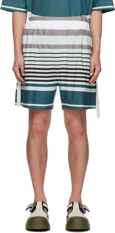 Shorts Craig Green Craig Green Striped Wave Shorts Flerfärgad | CGSS25CWOTRS85, 0
