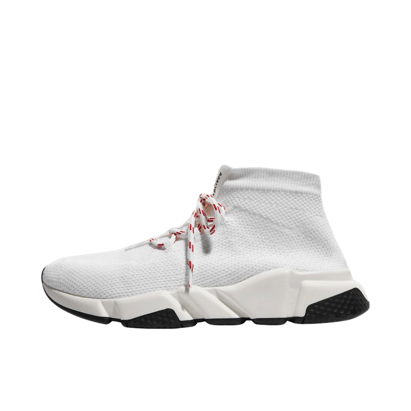 Sneakers och skor Balenciaga Speed Lace Up White Red W Vit | 517319 W07U0 9000