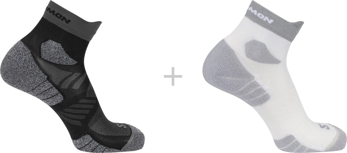 Strumpor Salomon Salomon Aero Ankle Socks 2-Pack Grå | lc2627-0, 0