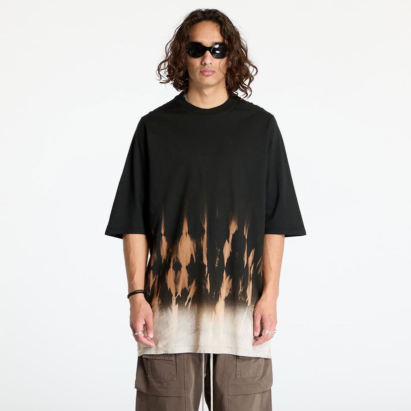 T-shirt Rick Owens DRKSHDW Knit - Jumbo Ss T-Shirt Black/ Terra Svart | DU02D2274 RNSUN 0983