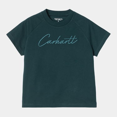 T-shirt Carhartt WIP Women's Ray Short Sleeve T-Shirt Grön | I035529_8, 0