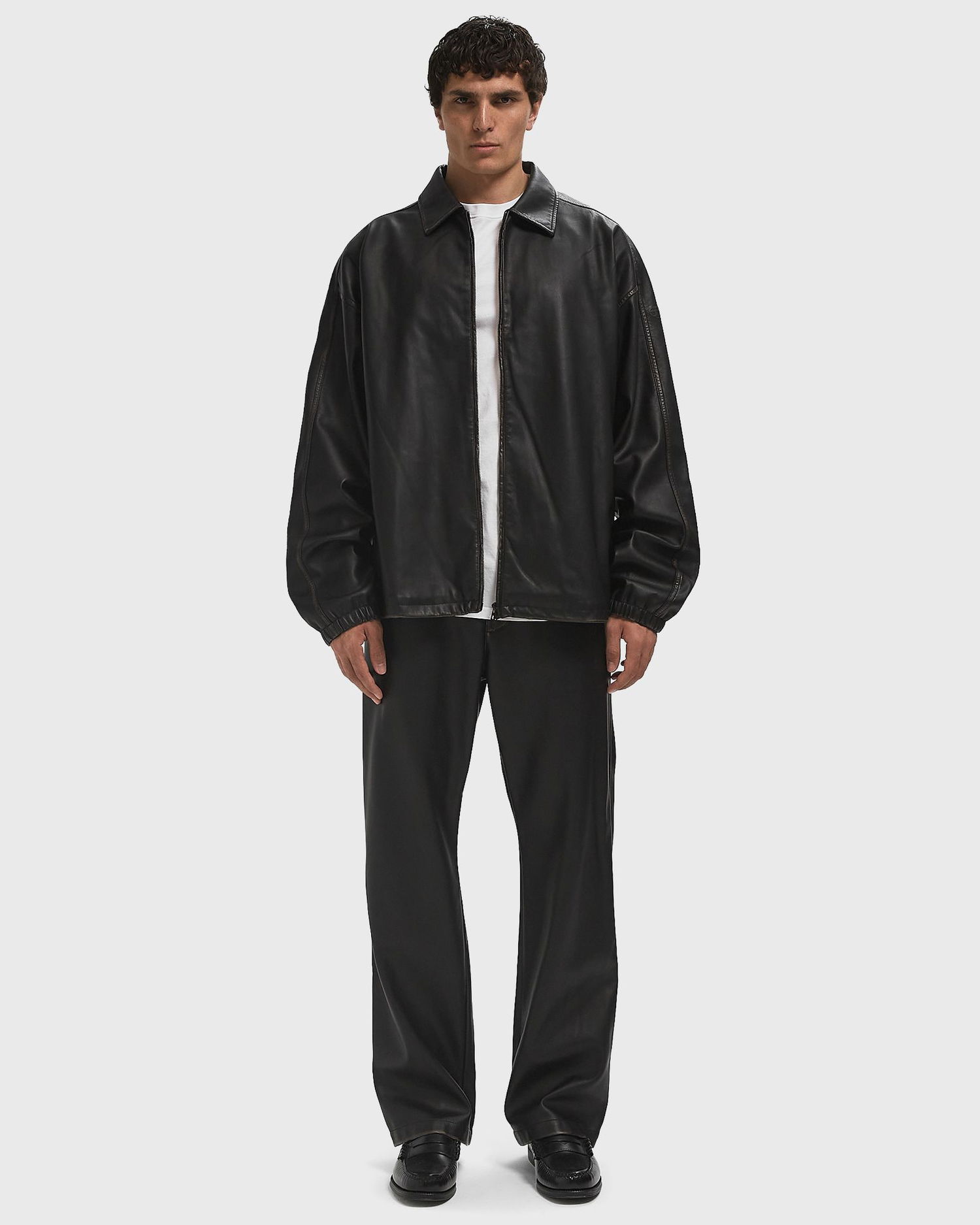 Jacka Diesel Diesel J-Ake Faux Leather Jacket Svart | A19279-0LHBE-9XX, 1