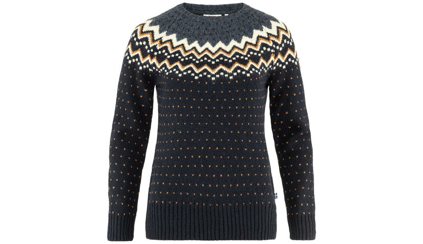 Sweater FJÄLLRÄVEN Övik Knit Fair Isle Sweater Flerfärgad | F89941-555