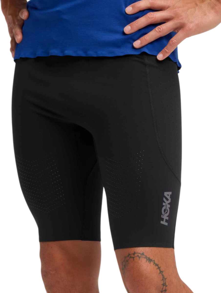 Shorts Hoka One One SkyBreeze Half Tight Shorts Svart | 1170236-blk, 0