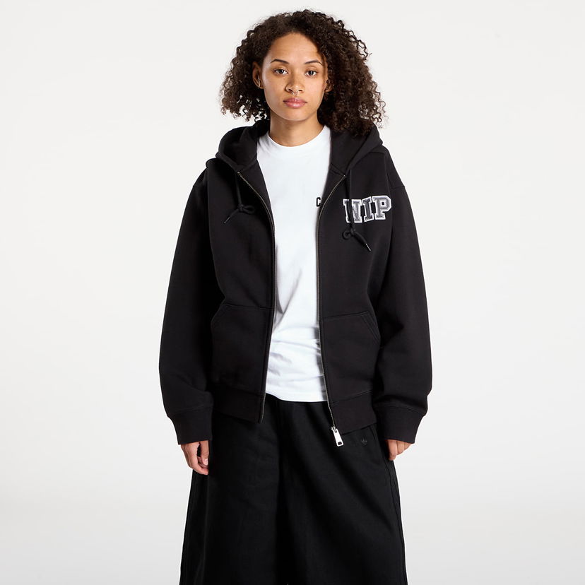 Jacka Carhartt WIP Carhartt WIP Hooded Mini Sweat Jacket Svart | I035619.8906