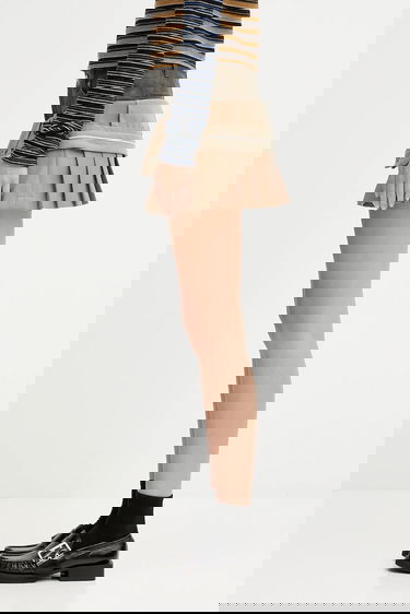 Kjol Andersson Bell Andersson Bell Inside Out Pleated Miniskirt Beige | apa845w, 4