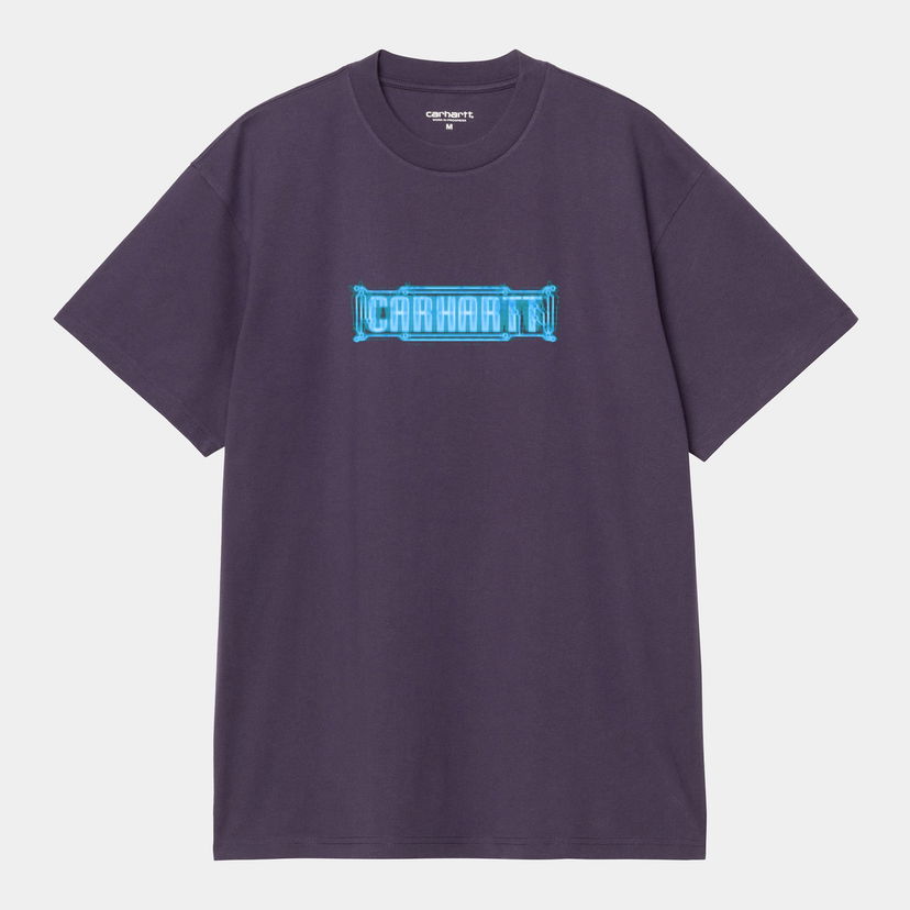 T-shirt Carhartt WIP Carhartt WIP Electric Boogie Short Sleeve T-Shirt Purpur | I035457_19