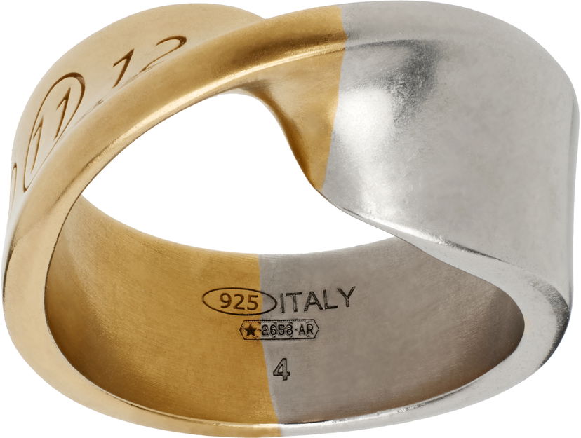 Ringa Maison Margiela Maison Margiela Twisted Ring Flerfärgad | SM2UQ0031 S12975