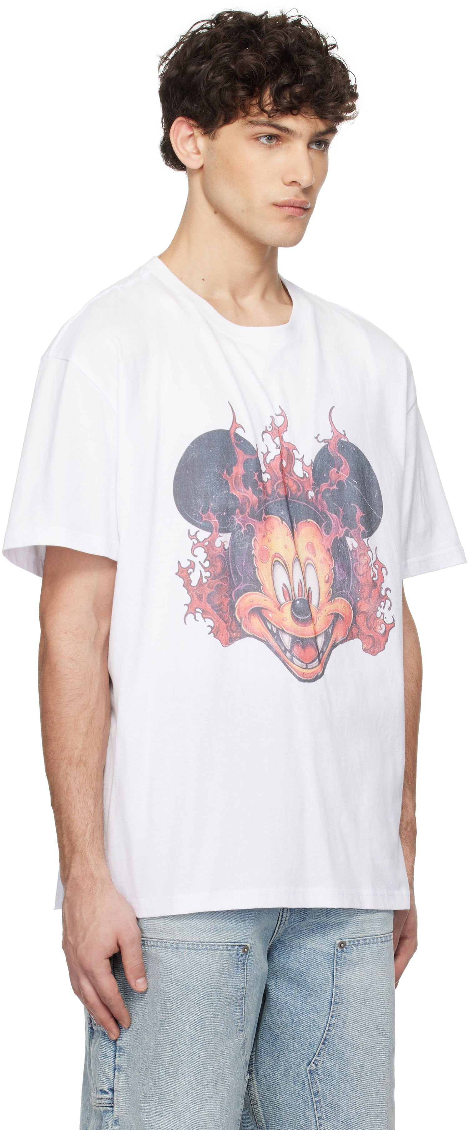 T-shirt Ksubi Ksubi Fuego Biggie Graphic T-Shirt Vit | MPS25TE044, 1
