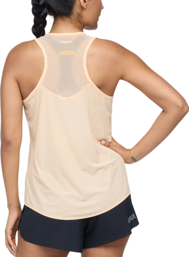 Linne Hoka One One Hoka Airolite Run Tank Beige | 1151082-cntl, 1