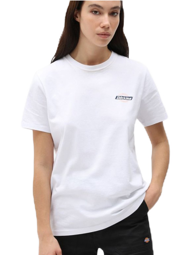 T-shirt Dickies S/S Ruston Tee Vit | DK0A4XDDWHX