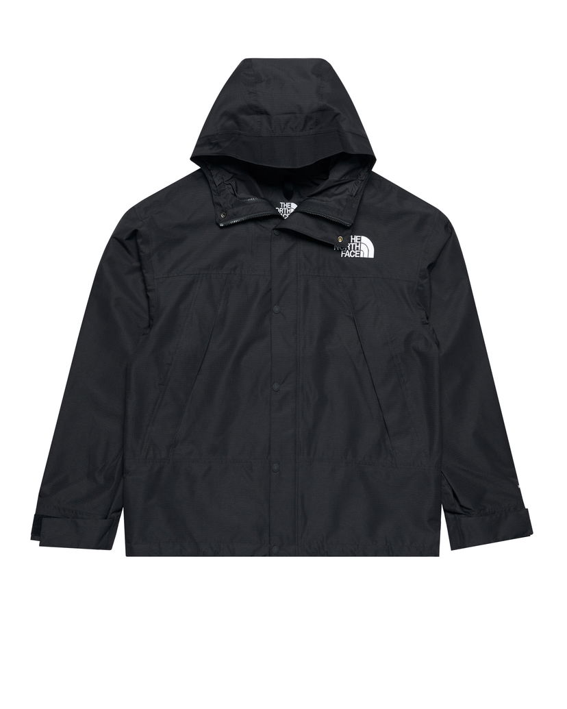 Jacka The North Face Mountain Logo-Print Hooded Jacket Svart | NF0A88XFJK31