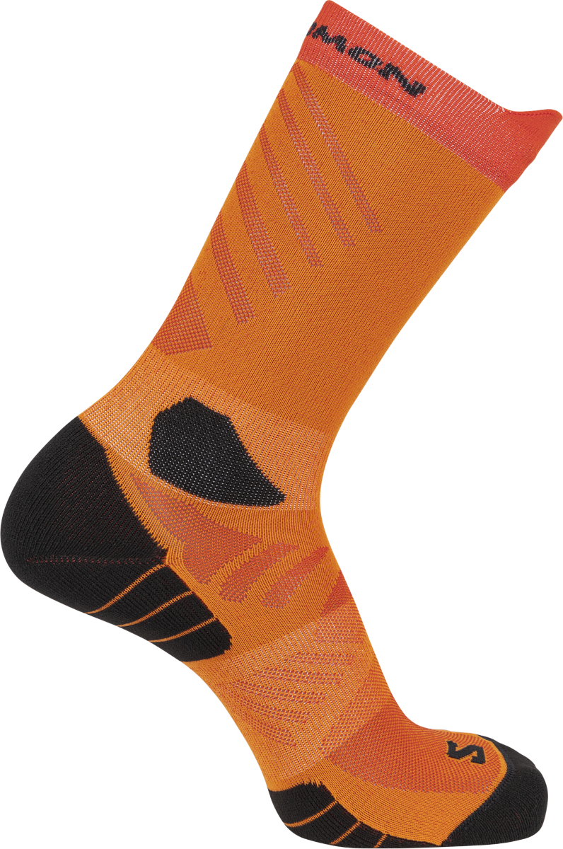 Strumpor Salomon Salomon AERO CREW Socks Orange | lc2626-700