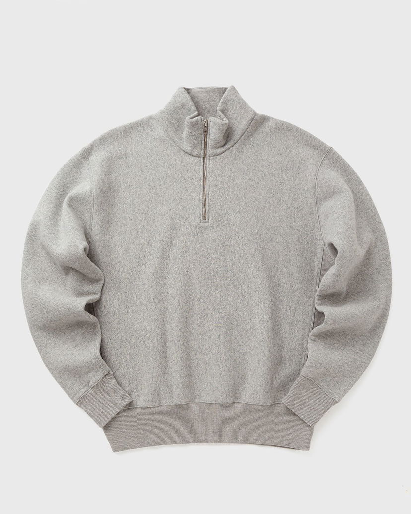 Sweatshirt NORSE PROJECTS Ketel Relaxed Cotton Wool Half Zip Sweatshirt Grå | N20-1384-1500