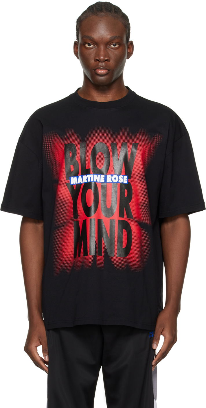 T-shirt Martine Rose 'Blow Your Mind' T-Shirt Svart | MRSS24-621A