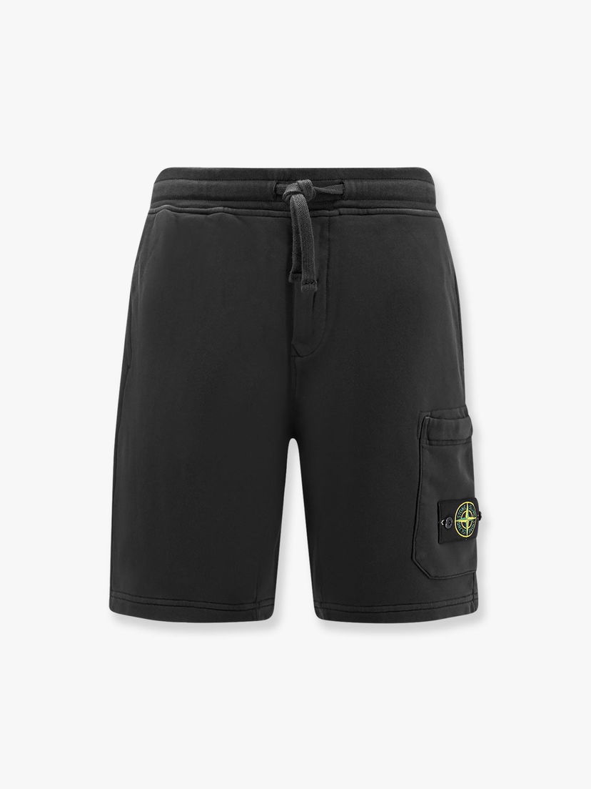 Shorts Stone Island Black Bermuda Shorts Svart | K1S156200012S0051V0029