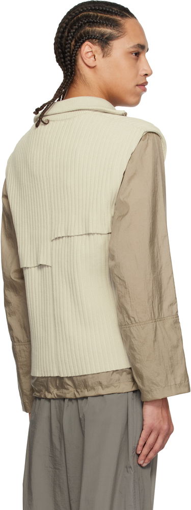 Sweater A-COLD-WALL* A-COLD-WALL* Panel Knit Vest Beige | ACWMK204, 2