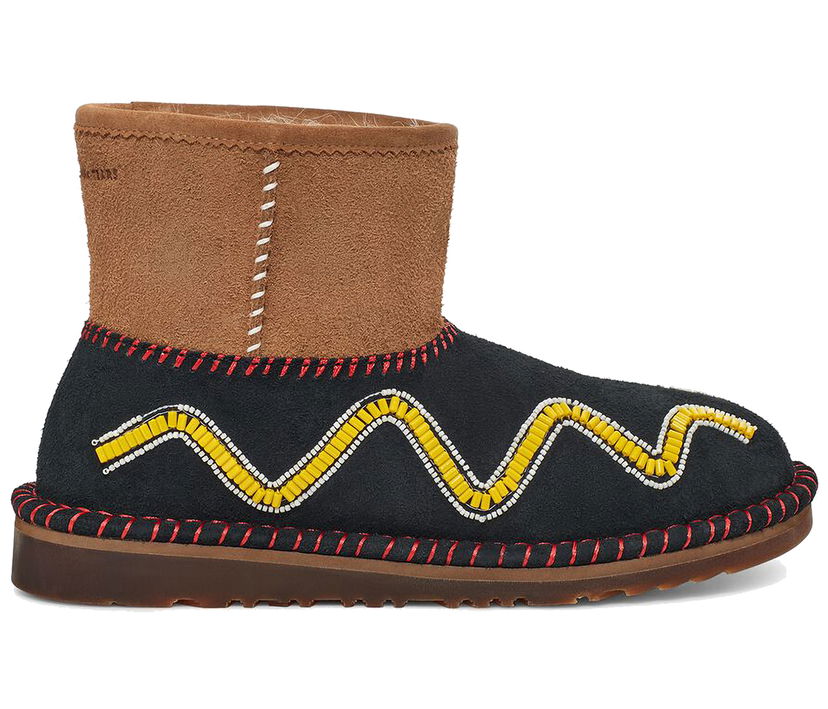 Kläder UGG Classic Boot Denim Tears ONIA Chestnut Brun | 1126411-CHE