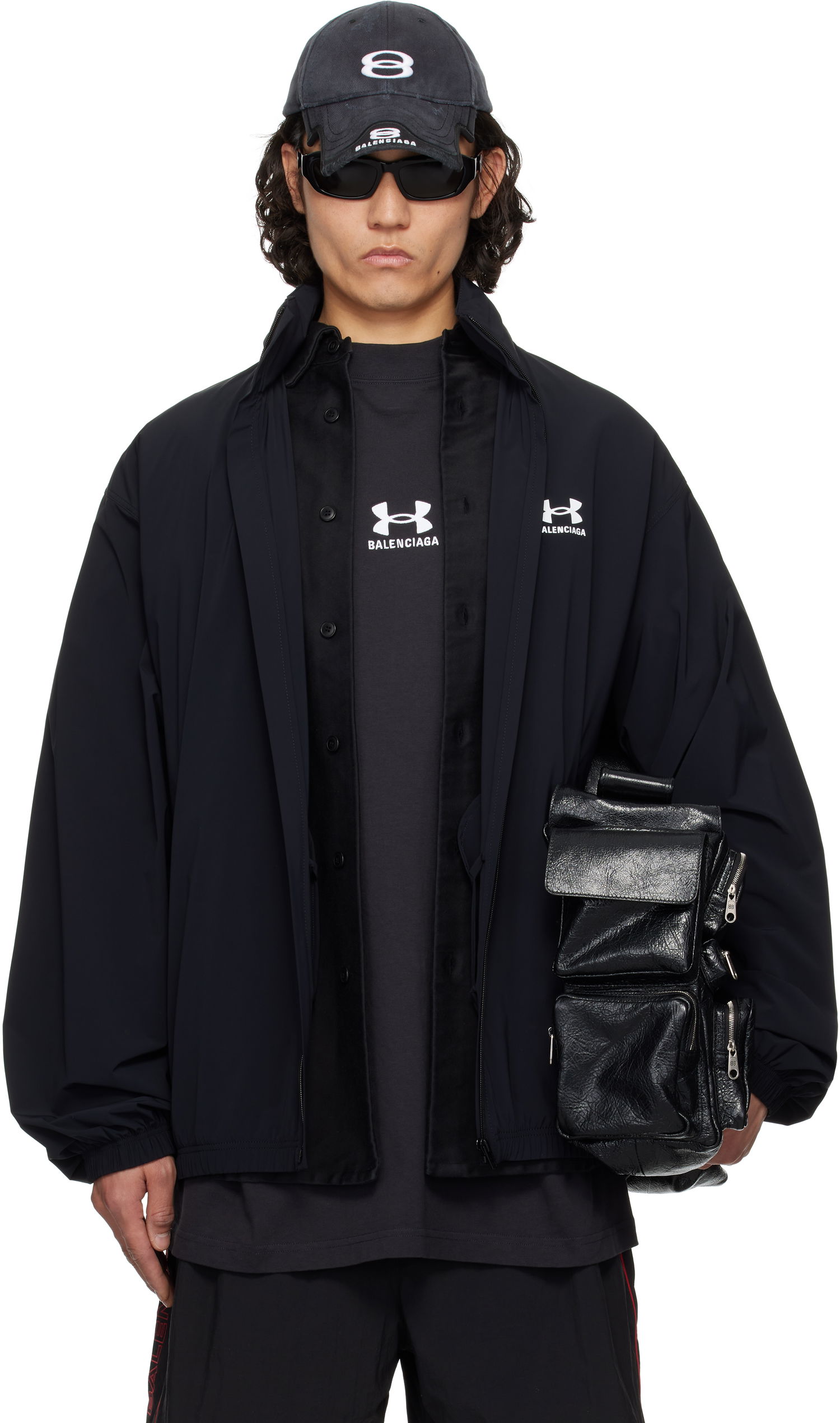 Vindjacka Balenciaga Under Armour Edition Windbreaker Jacket by Balenciaga Svart | 814127TQO35, 0