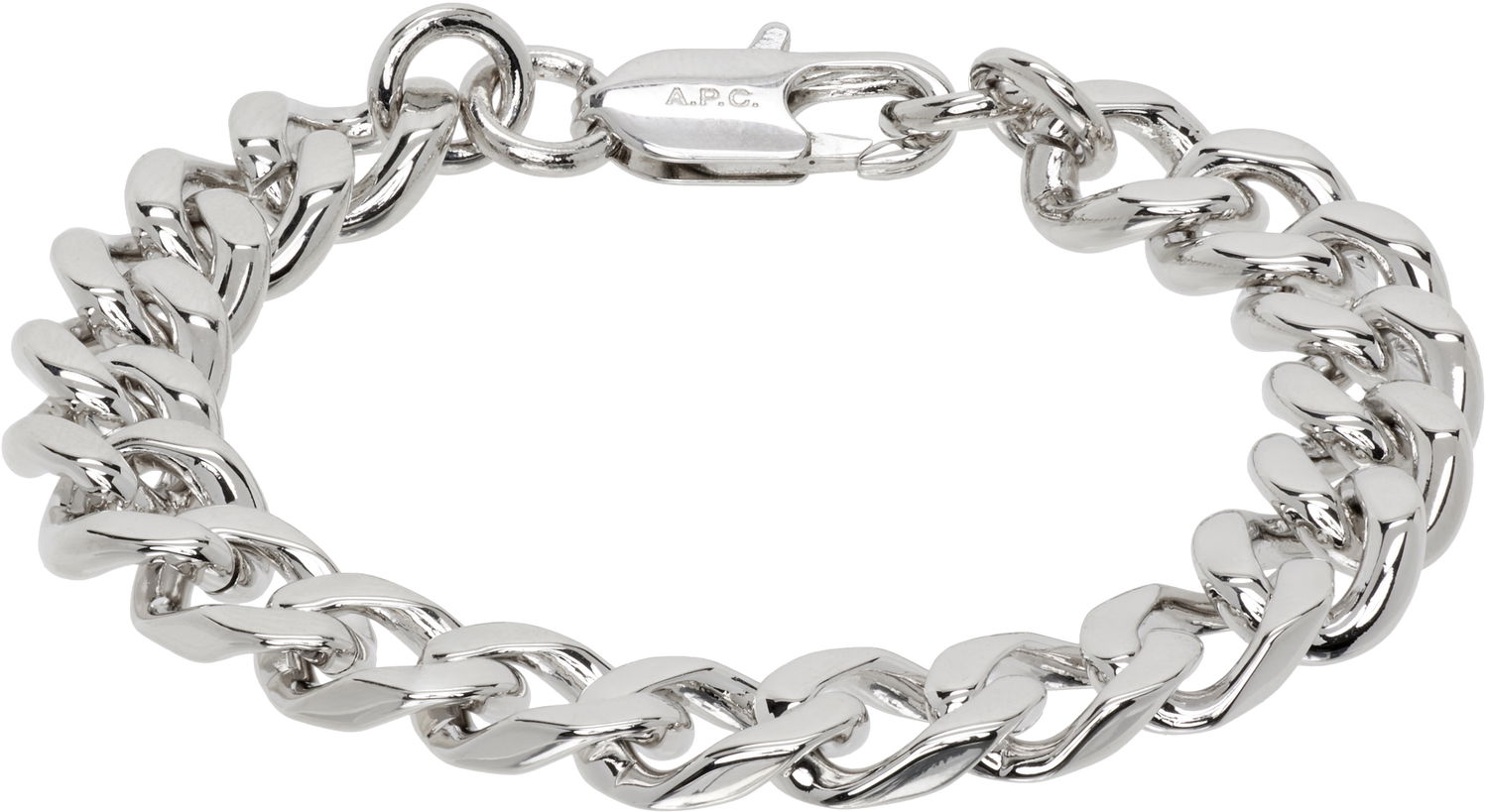 Armband A.P.C. A.P.C. Silver-Tone Maxi Chain Bracelet Metallisk | MEAEC-M70904, 0