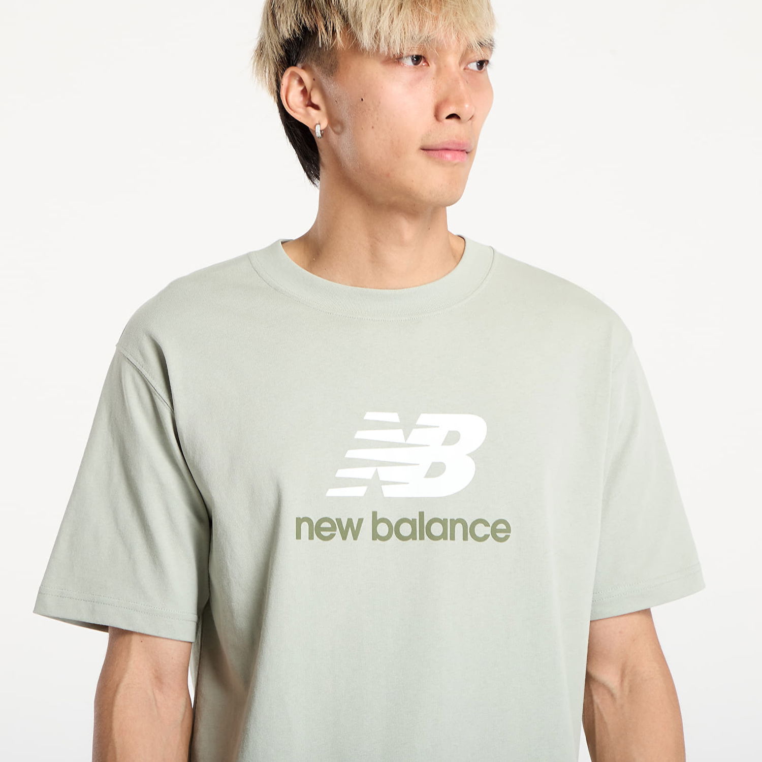 T-shirt New Balance New Balance Athletics Logo T-Shirt Grön | MT51500GAS, 1