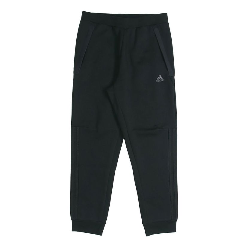 Byxor adidas Originals ID Running Training Casual Sports Pants Svart | FM9383