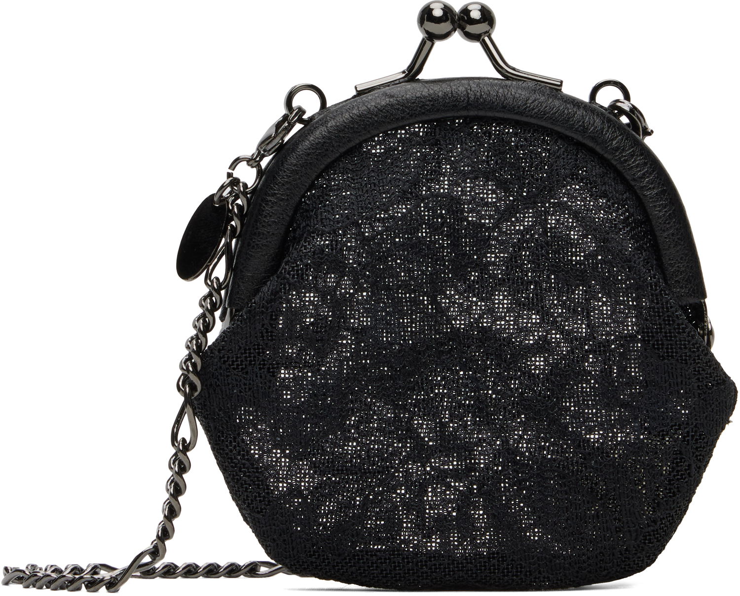 Plånbok Yohji Yamamoto YOHJI YAMAMOTO Clasp Coin Purse Svart | DP-A09-901, 0