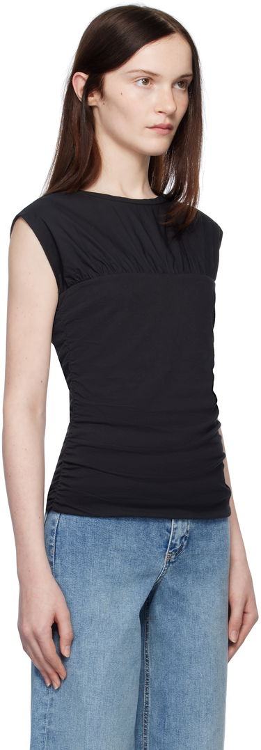 Linne rag & bone Rag & Bone Mica Banded Top Svart | WCC24HT009M409, 1