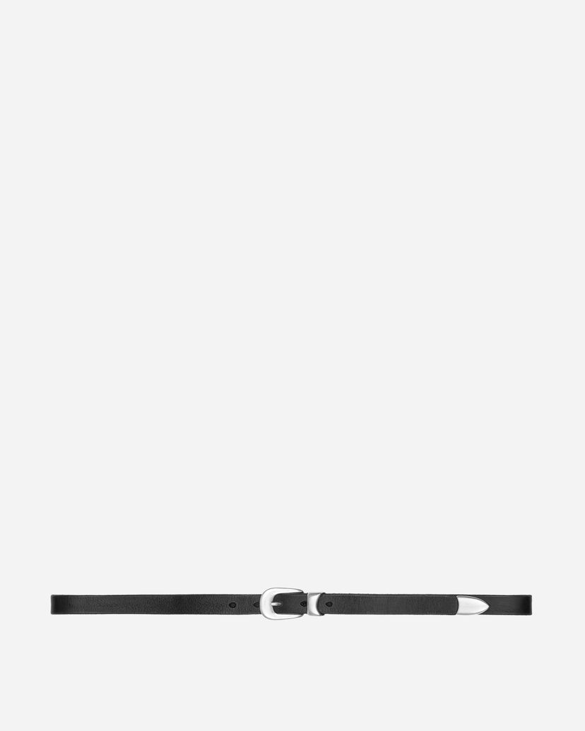 Bälten OUR LEGACY Narrow Leather Belt Svart | A2208BBLA 001