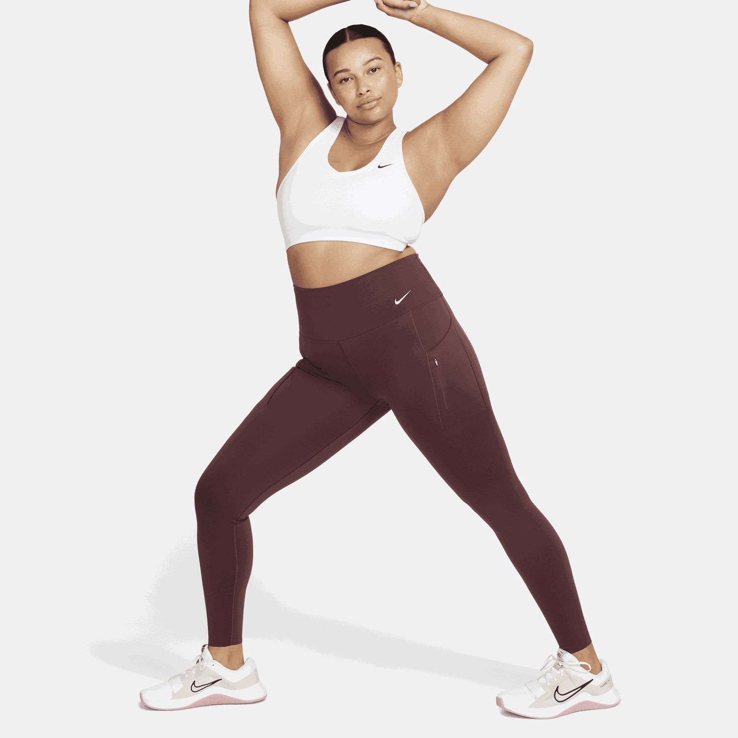 Damasker Nike Go Leggings Bourgogne | DQ5668-652, 0