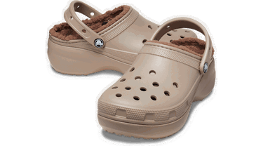 Sneakers och skor Crocs Platform Lined Clogs Beige | 207938-195, 1