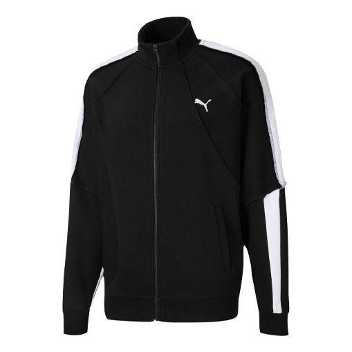 Jacka Puma PUMA x ATTEMPT Crossover Embroidered Logo Knit Jacket Svart | 598258-01