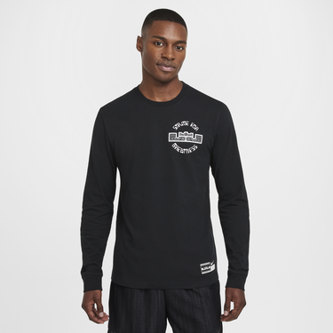 T-shirt Nike Max90 LeBron Long Sleeve T-Shirt Svart | HF6191-010, 4