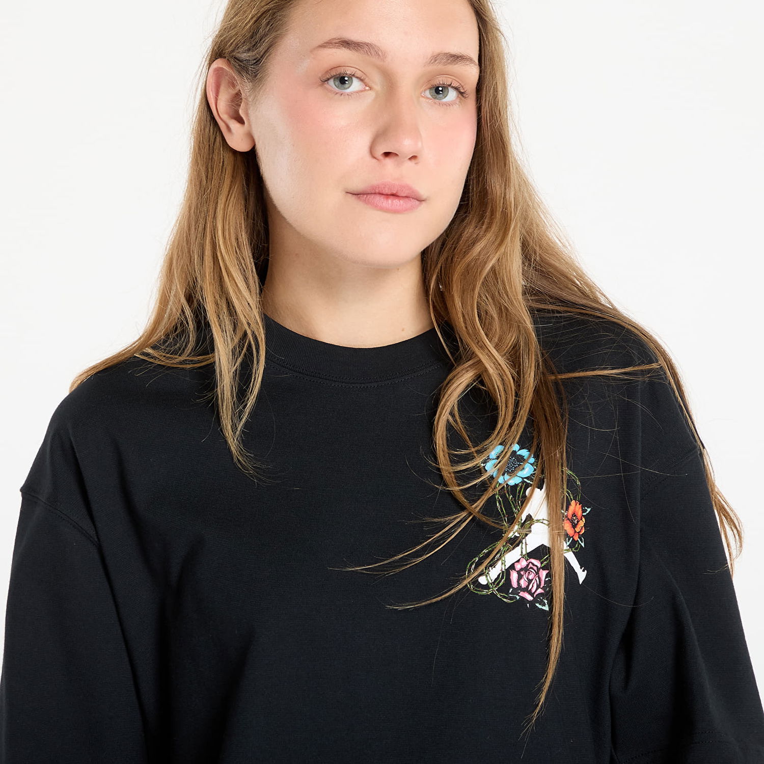 T-shirt Jordan Jordan Flight Oversized Graphic T-Shirt Svart | IH2382-010, 1