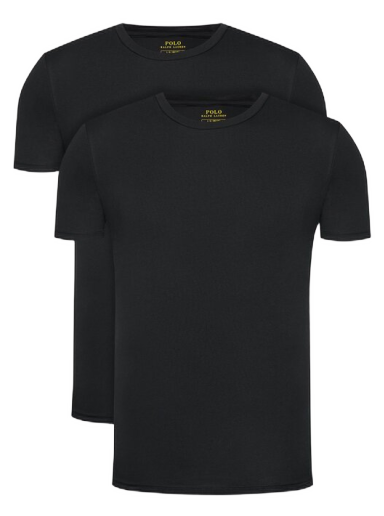 T-shirt Polo by Ralph Lauren Crew Base Layer Tee - 2 Pack Svart | 714835960001