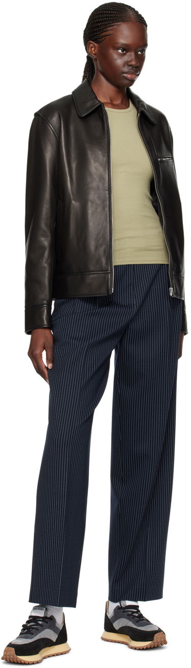 Linne rag & bone Essential Rib Tank Top Grön | WCC22FT020ER20, 3