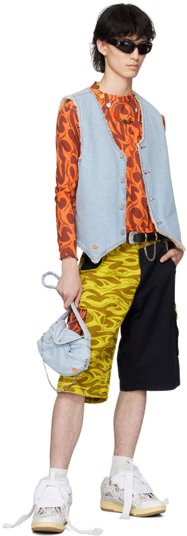 Shorts ERL Printed Cargo Shorts Flerfärgad | ERL08P011, 3