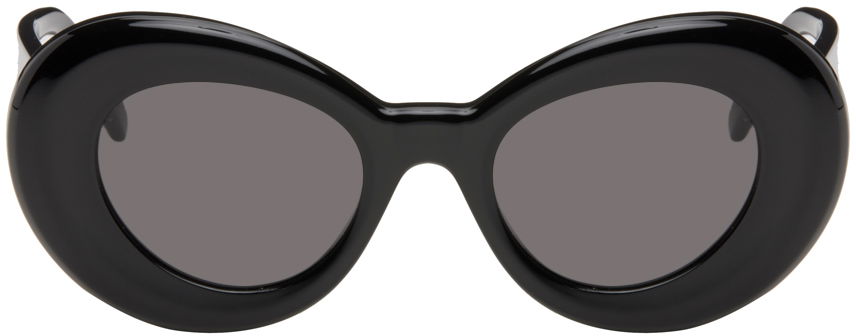 Solglasögon Loewe Black Curvy Sunglasses Svart | LW40112I@4701A, 0