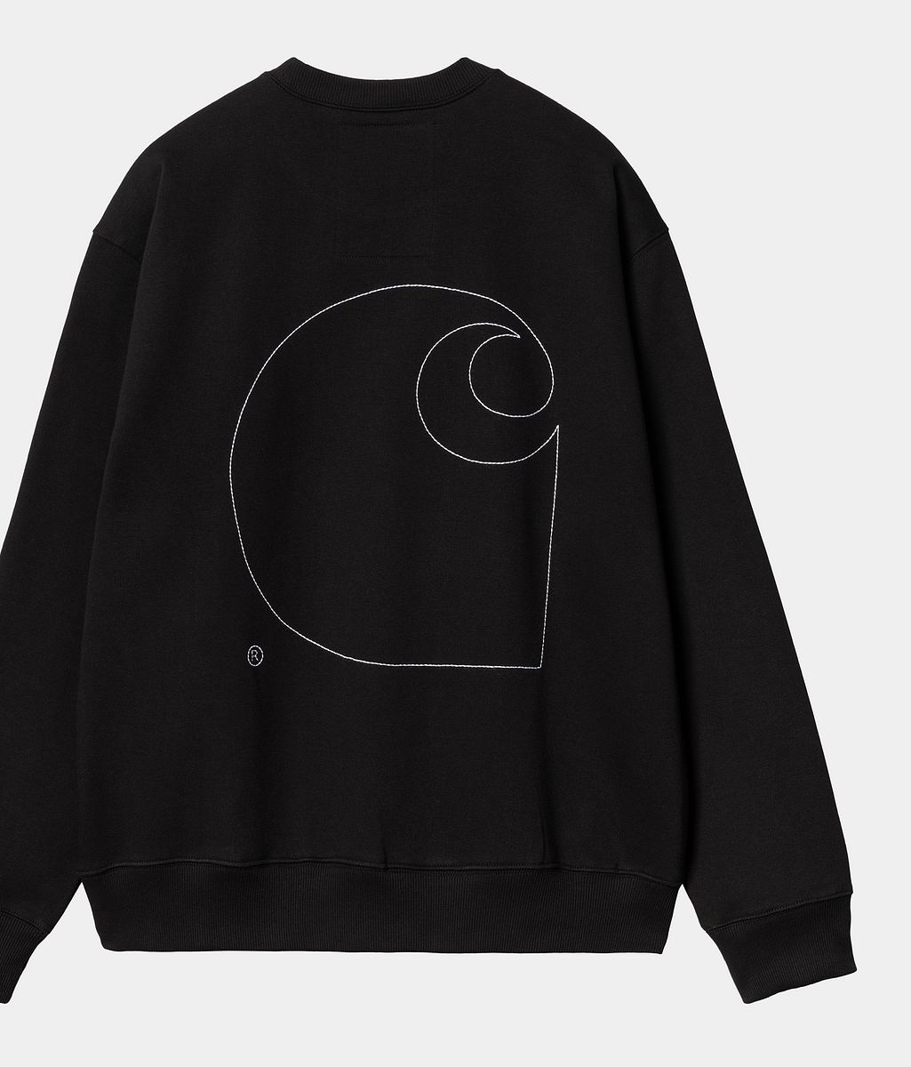 Sweatshirt Carhartt WIP Clipse x Carhartt WIP Sweatshirt Svart | I035098_4, 1