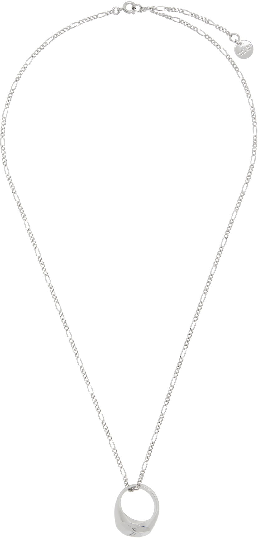 Halsband Marni Marni Ring Pendant Necklace Metallisk | COZB0131A0 M2000