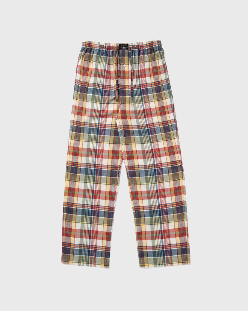 Pyjamas Polo by Ralph Lauren Plaid Sleep Pants with Drawstring Flerfärgad | 714915970006