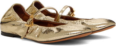 Sneakers och skor LANVIN Mary Jane Ballerina Flats Metallisk | FW-BAMB05-CRCA-H24, 3
