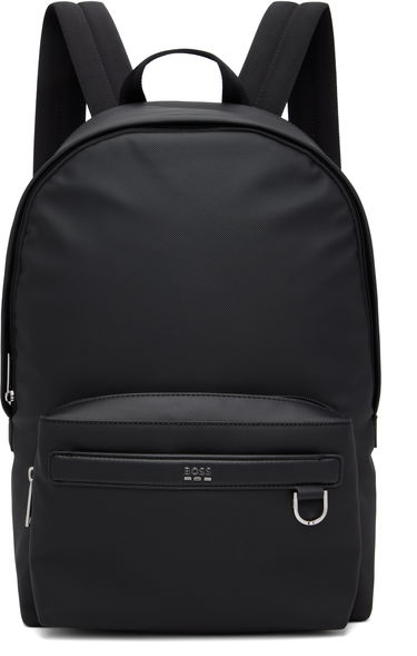 Ryggsäck BOSS BOSS Smooth & Structured Backpack Svart | 50548779, 0