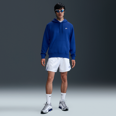 Sweatshirt Nike Nike Club Fleece Hoodie Blå | FN3859-480, 2