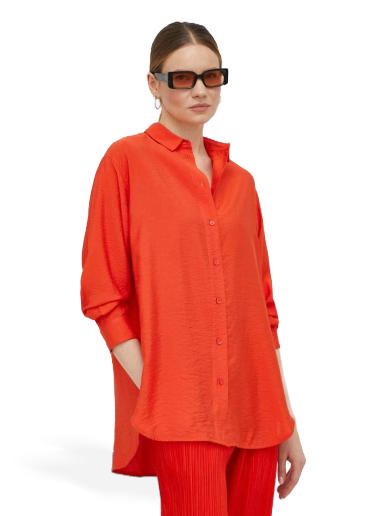 Skjorta Samsoe Samsoe Alfrida Shirt Röd | F23100143