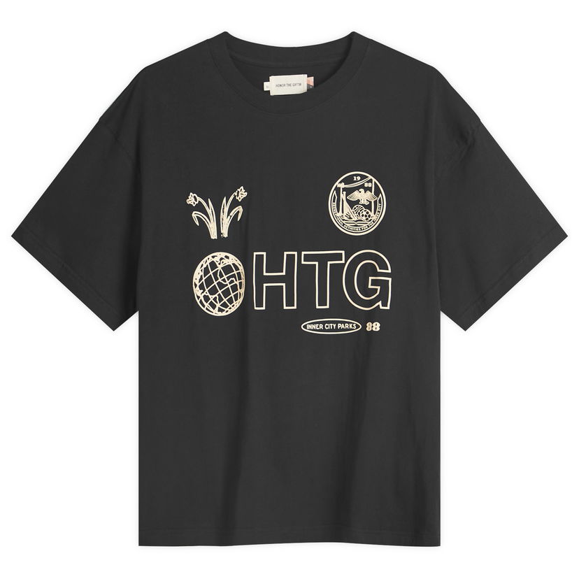 T-shirt Honor The Gift Honor the Gift Inner City Parks T-Shirt, Size Large Svart | HTG250148-BLK