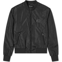 Jacka Dolce & Gabbana Nylon Plate Bomber Jacket Black Svart | G9ABPTG7F2J-N0000, 1