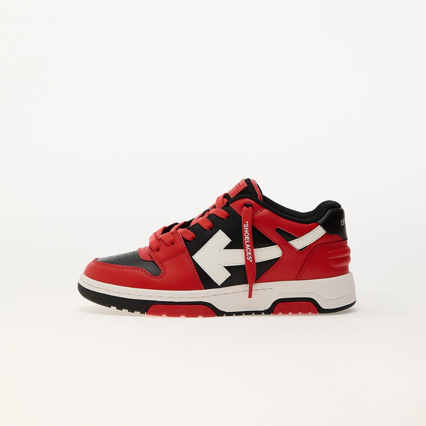 Sneakers och skor Off-White Off-White Out Of Office Röd | OBIA011F24LEA0011025