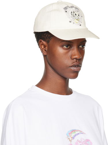 Keps We11done Character Print Baseball Cap Vit | WD-AH0-24-402-U-WH, 1