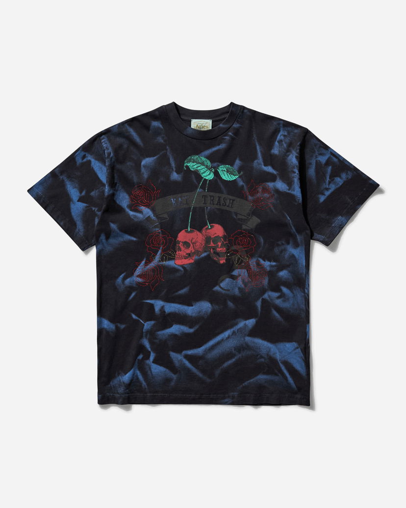 T-shirt Aries Sprayed Trash Cherries T-Shirt Svart | AR6001503 MLT